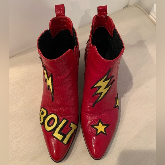 Modern Vice Bolt Boots, Sz 38.5 - Picture 10 of 13